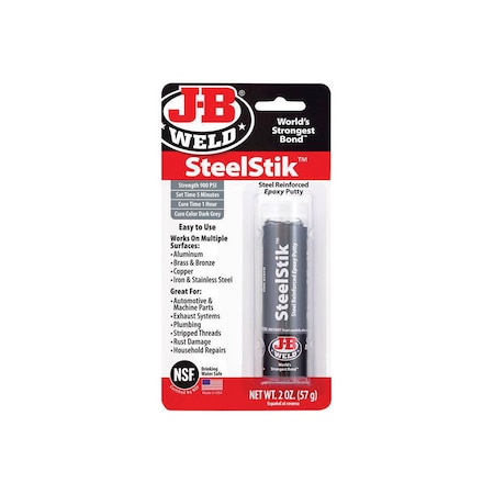J-B Weld Steel Stik 2Oz. 8267